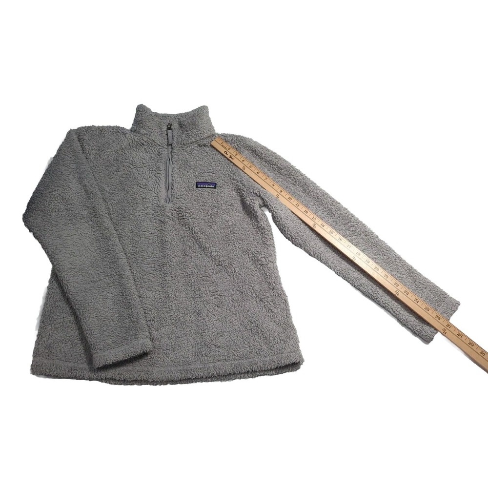 Patagonia Women's Medium Los Gatos 1/4-Zip Light Gray (Read Description) - Picture 8 of 8